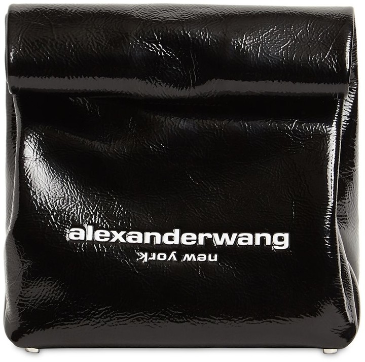 Alexander Wang Patent Leather Lunch Bag ShopStyle Clutches