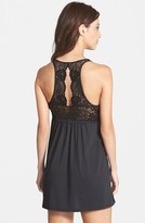 Thumbnail for your product : Jonquil 'Marlena' Lace Trim Knit Chemise