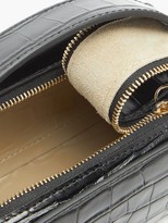 Thumbnail for your product : Wandler Yara Mini Crocodile-effect Leather Cross-body Bag - Black