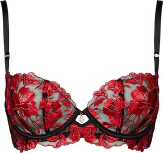 Ann Summers The Hero Lace Non Padded Bra for Women with Jewelled Charm