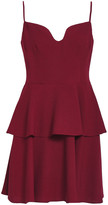 Thumbnail for your product : Black Halo Tiered Crepe Mini Dress