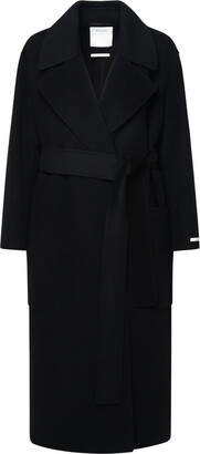 Sportmax Black wool Poison coat