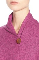 Thumbnail for your product : Bobeau One-Button Fuzzy Wrap Cardigan (Regular & Petite)