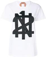 Thumbnail for your product : No.21 appliqué logo T-shirt