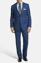 Thumbnail for your product : English Laundry Trim Fit Plaid Suit