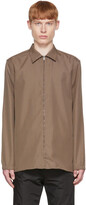 Thumbnail for your product : Givenchy Brown Polyester Shirt