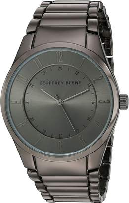 Geoffrey Beene Men's Quartz Metal and Alloy Dress Watch, Color: (Model: GB8113GU)