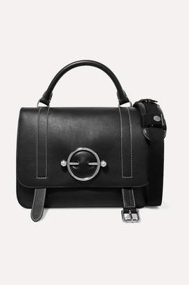 J.W.Anderson Disc Leather And Suede Shoulder Bag