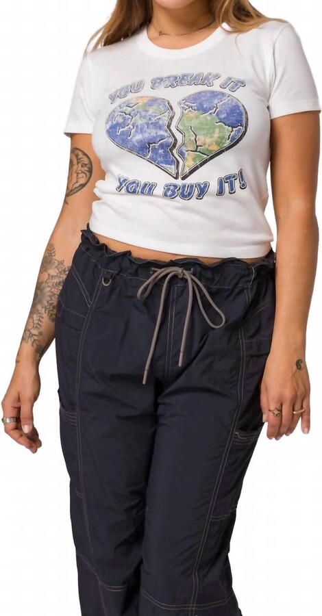 Parks Project You Break It Mini Tee In Marshmallow