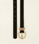 Thumbnail for your product : New Look Black Chain Buckle Belt