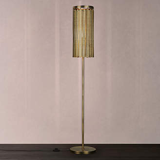 John Lewis & Partners Indriya Floor Lamp, Antique Brass