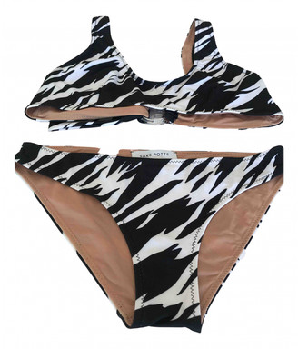 Saks Potts Black Lycra Swimwear - ShopStyle Two Piece Swimsuits