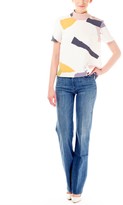 Thumbnail for your product : Rachel Comey Apprentice Collage Print Top