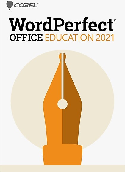 Corel WordPerfect Office Education 2021 for 1 User, Download (ESDWP2021PREFA)