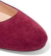 Thumbnail for your product : Tod's Embellished Suede Ballet Flats