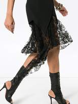 Thumbnail for your product : Givenchy sleeveless lace wool dress