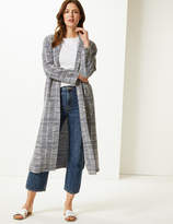 Thumbnail for your product : Marks and Spencer Textured Open Front Duster Coat