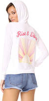 Thumbnail for your product : Sundry Rise & Shine Zip Hoodie