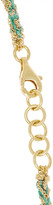 Thumbnail for your product : Carolina Bucci Lucky 18-karat gold, silk and sapphire necklace