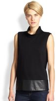 Thumbnail for your product : Saks Fifth Avenue Mockneck Top