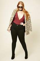 Thumbnail for your product : Forever 21 Plus Size High-Rise Short Jeans