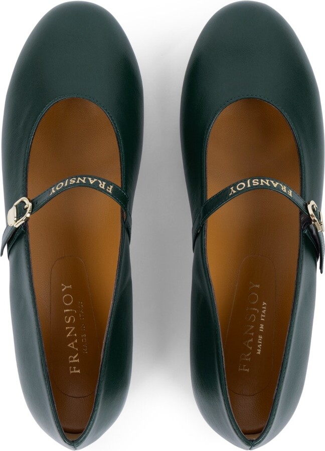 Fransjoy Green Joy Ballerina Flat