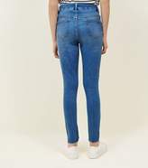 Thumbnail for your product : New Look Teens Blue Light Wash Ripped Skinny Jeans