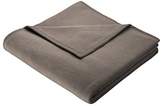 Thumbnail for your product : Biederlack 150 x 200 cm Cotton Home Plain Blanket Throw, Grey