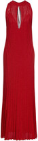 Thumbnail for your product : Missoni Cutout Metallic Ribbed-knit Maxi Dress