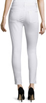 Thumbnail for your product : 7 For All Mankind The Ankle Skinny Distressed Jeans, Clean White 2