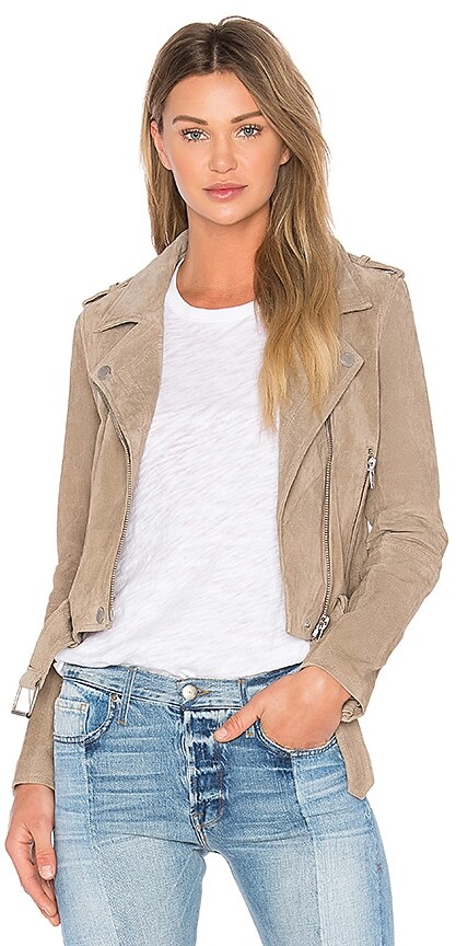 suede jean jacket womens