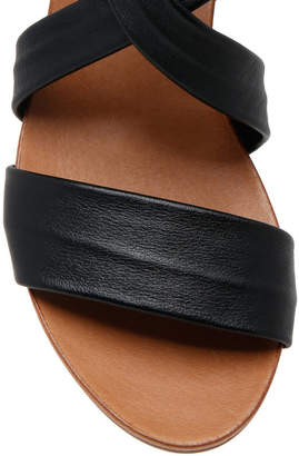 Cora Black/Tan Sandal