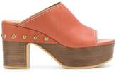 Thumbnail for your product : See by Chloe platform studded mules
