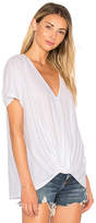 Thumbnail for your product : Bobi Feather Weight Jersey Knot Tee