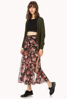 Thumbnail for your product : Forever 21 Floral Fantasy Maxi Skirt