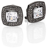 Thumbnail for your product : Adriana Orsini Pave Crystal Cushion Button Earrings