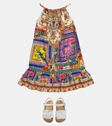 Thumbnail for your product : Camilla Kids Printed cotton and silk dress