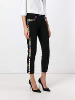 Thumbnail for your product : Moschino mirror embellished trousers