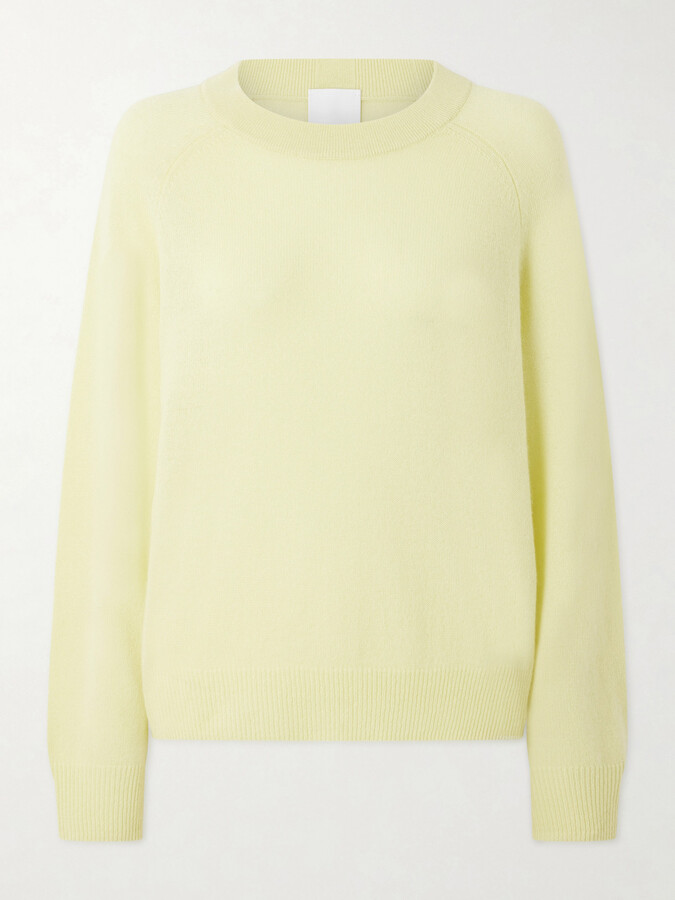 Allude Cashmere Sweater - Yellow