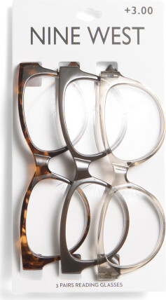 TJMAXX 3Pk Reading Glasses For Women