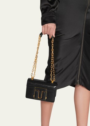 【関税＆送料込み】Tom Ford Python Print Shoulder Bag Tom Ford Small Python-Print Chain Shoulder Bag - ShopStyle