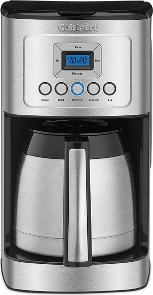 Cuisinart Coffee Plus 12 Cup Programmable Coffeemaker Plus Hot Water System  - Black - CHW-16