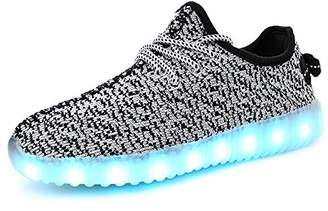 LED Shoes,LEADFAS 7 Colors Light up Sneaker Unisex Men Women Sport Outdoor Athletic USB Charging Trainers For Thanksgiving Day Party Christmas Halloween Gift Boys Gilrs LED Sneaker