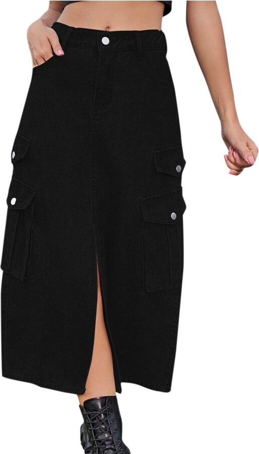 Mid Length Skater Skirt ShopStyle UK