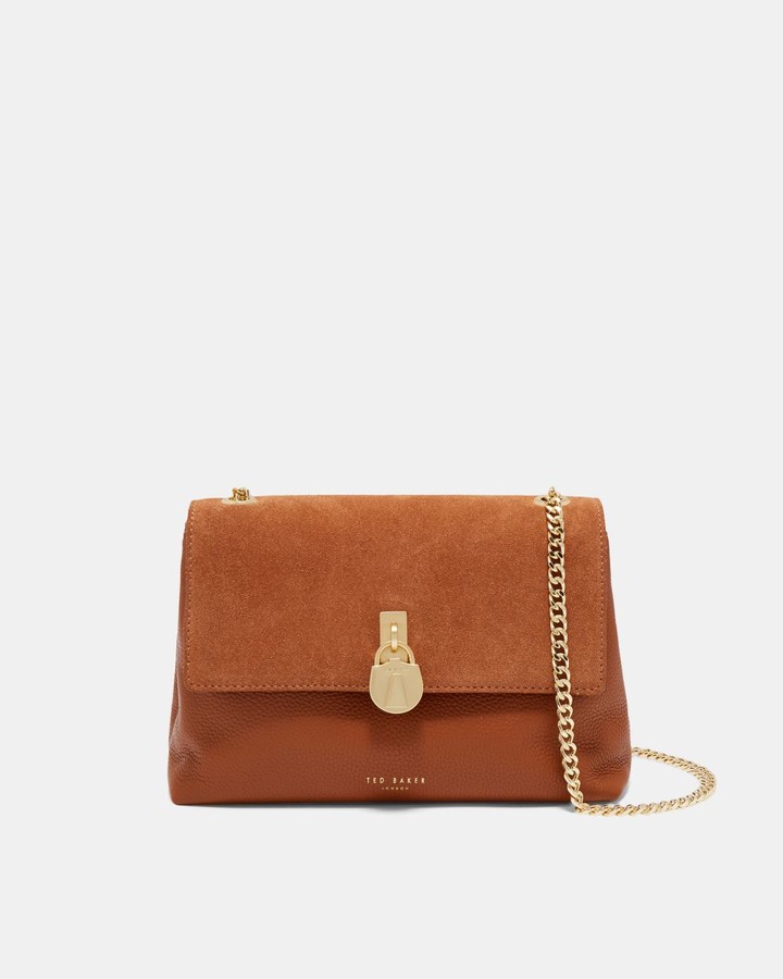 ted baker suede bag