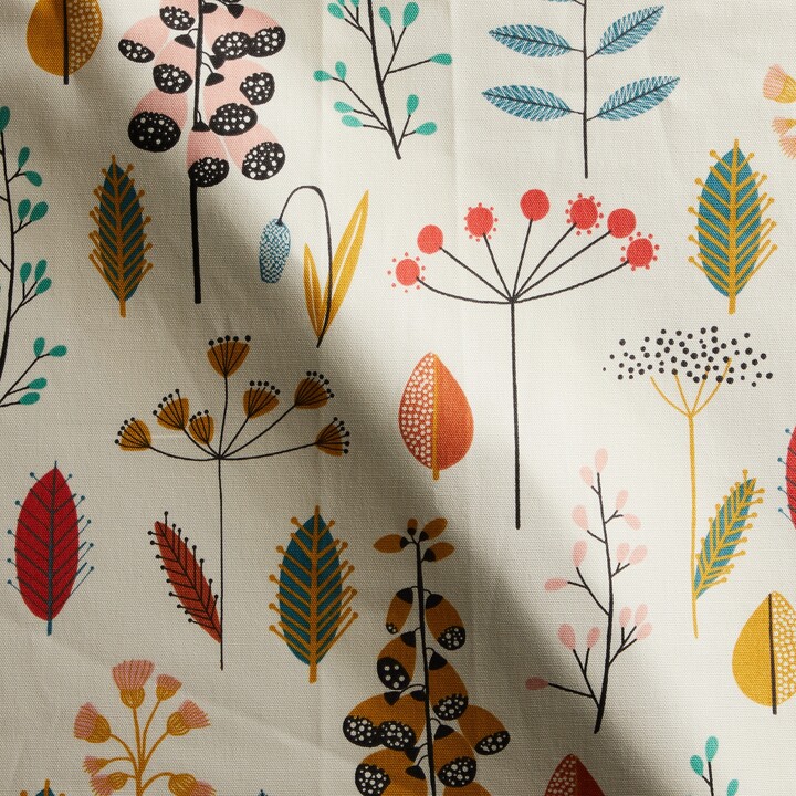 Dunelm Aarhus Made to Measure Fabric By The Metre Aarhus Poppy