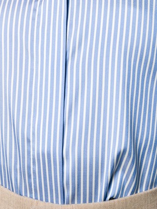 Alberto Biani Striped Button Shirt