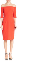 Thumbnail for your product : Milly Italian Cady Off-The-Shoulder Dress