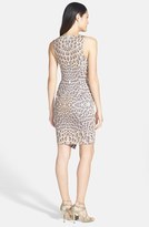 Thumbnail for your product : Nordstrom Bardot 'Tusk' Animal Print Stretch Cotton Sheath Exclusive)