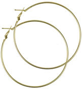 Thumbnail for your product : Lord & Taylor Gold Over Sterling Silver Hoop Earrings